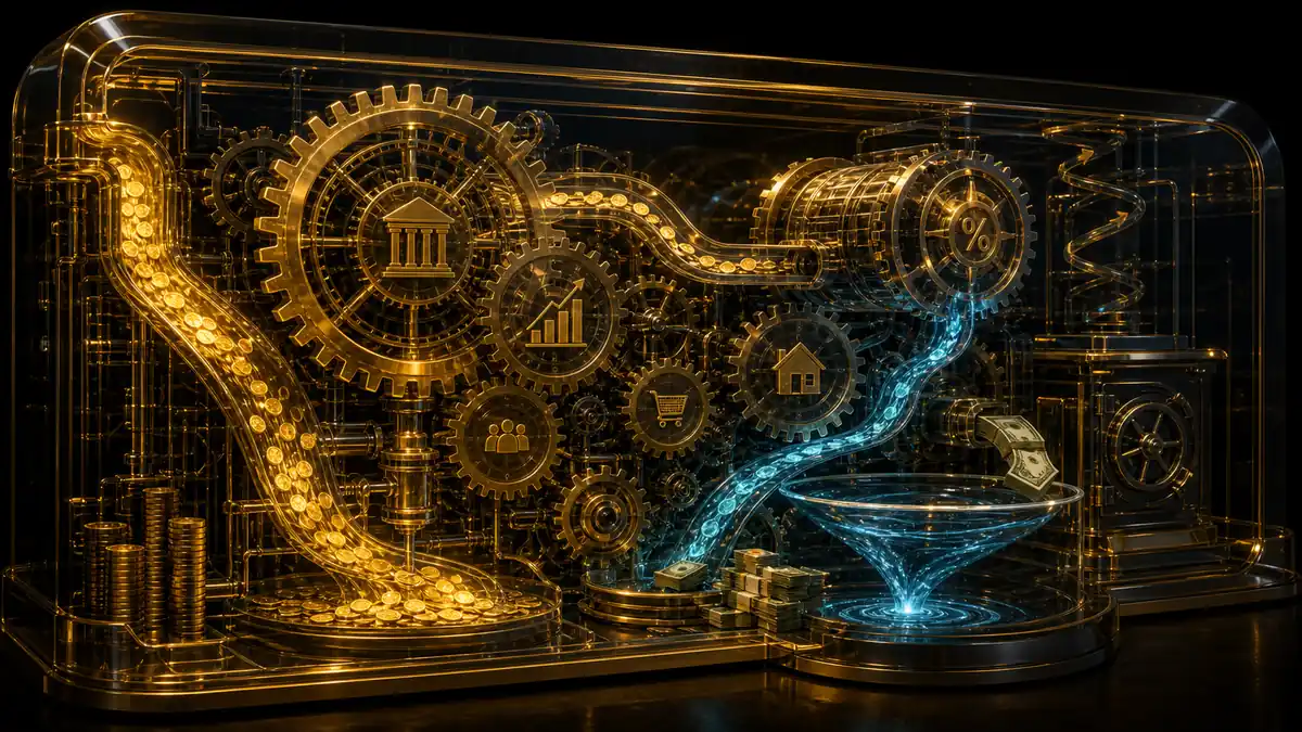 La machine économique de Ray Dalio : cycles et flux
