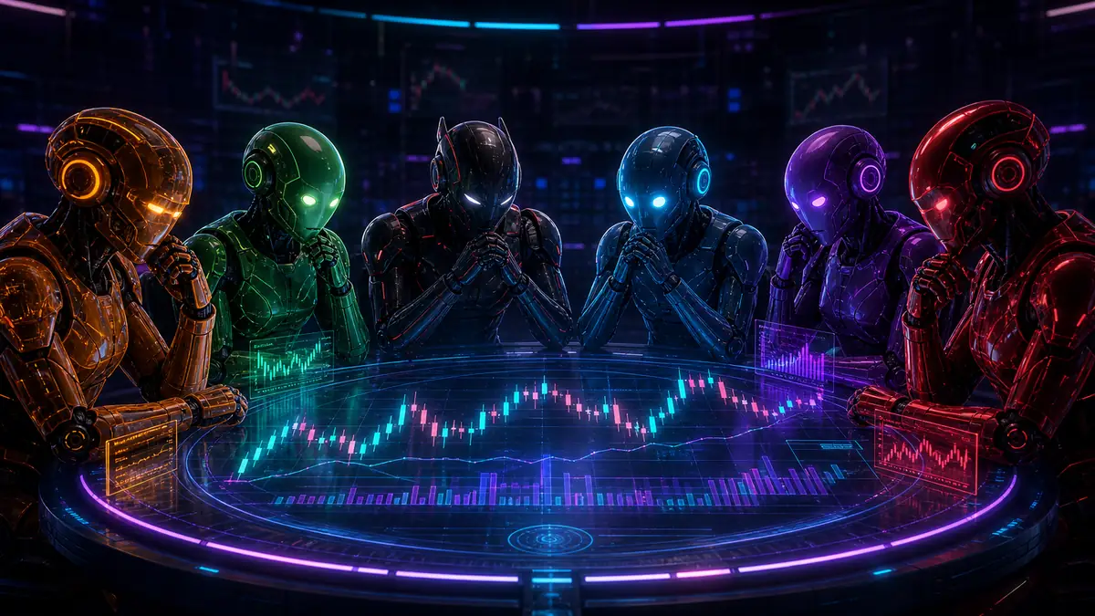 Quelle IA utiliser pour trader - comparatif live Claude vs GPT vs Grok vs Gemini